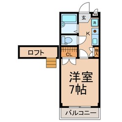 ラセーヌ柴田の物件間取画像